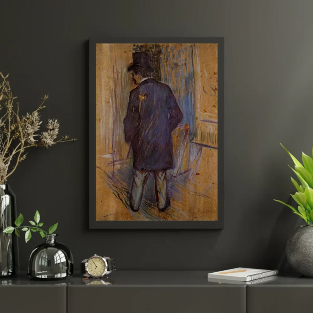 Pintar por números Monsieur Louis Pascal de espaldas – foto 3