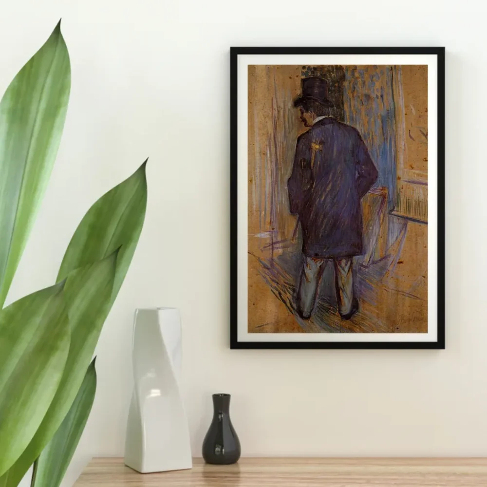 Pintar por números Monsieur Louis Pascal de espaldas – foto 4