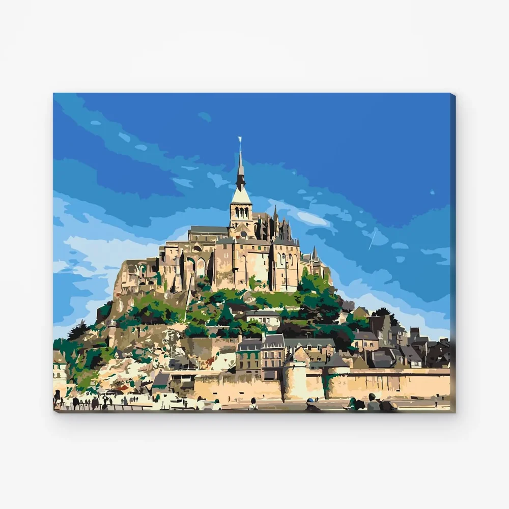 Pintar por Números - Mont Saint-Michel
