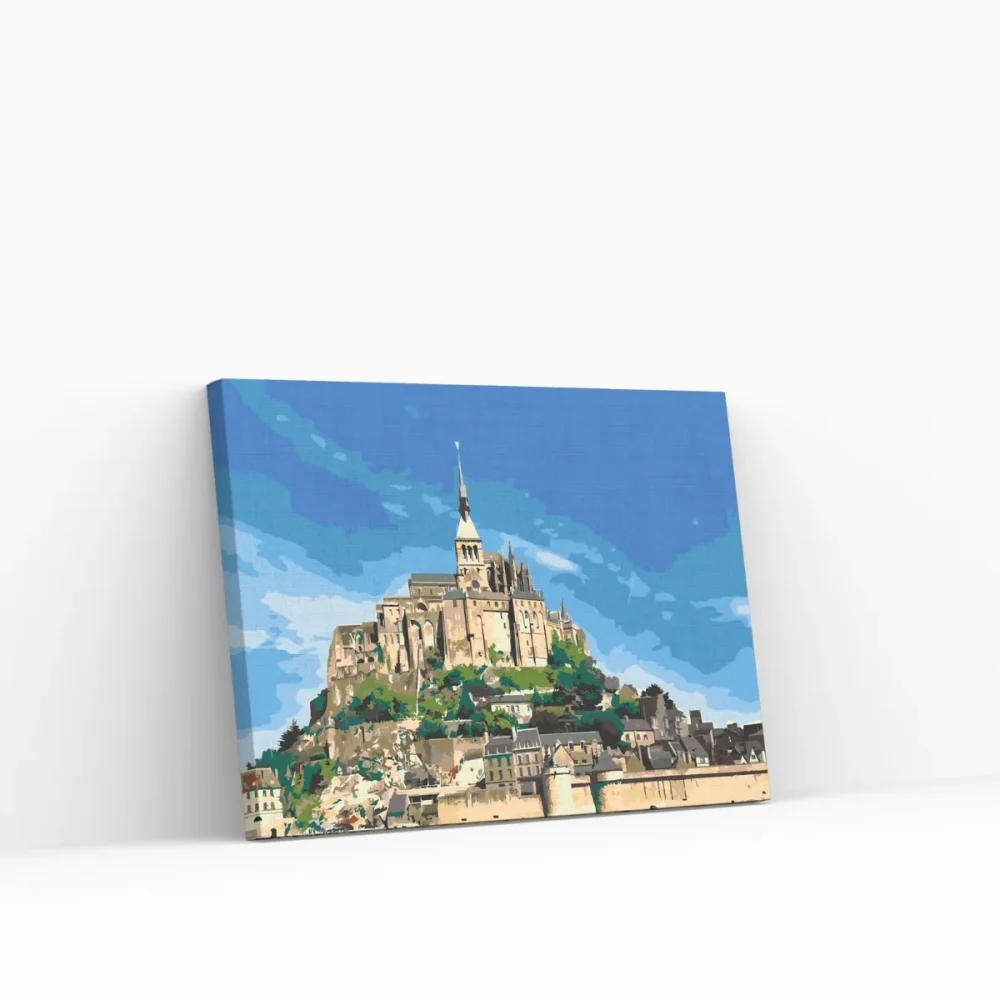 Pintar por números Mont Saint-Michel