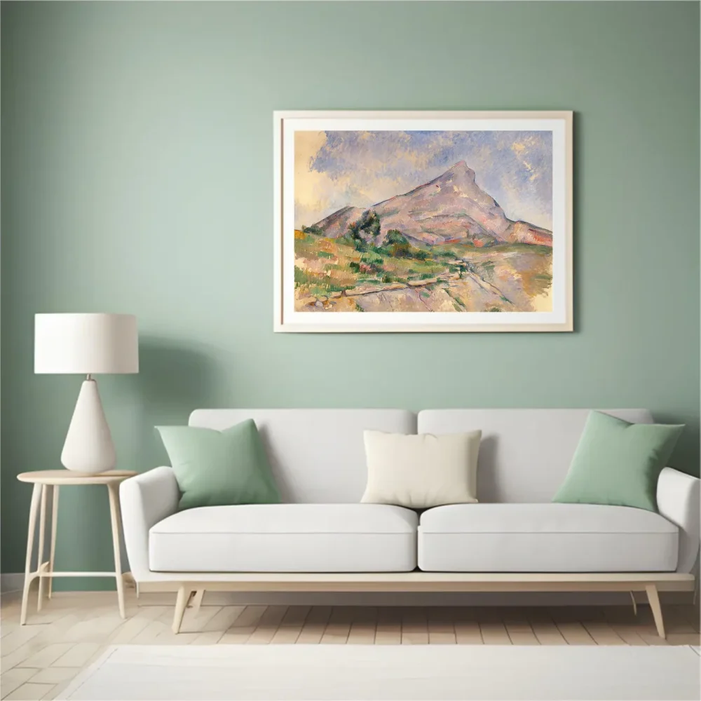 Pintar por números Montaña Sainte-Victoire - Paul Cézanne – foto 4