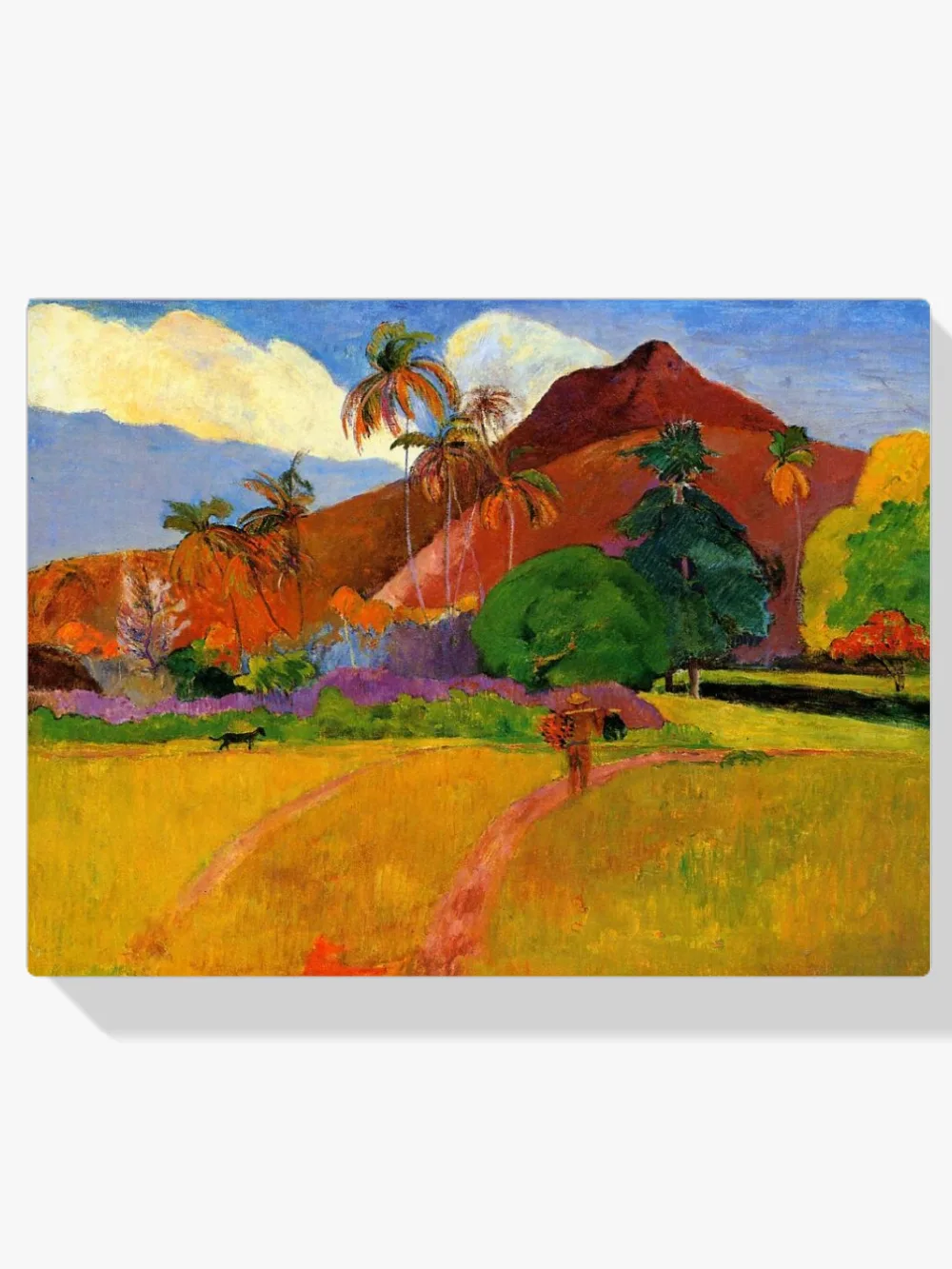Pintar por números Montañas en Tahití