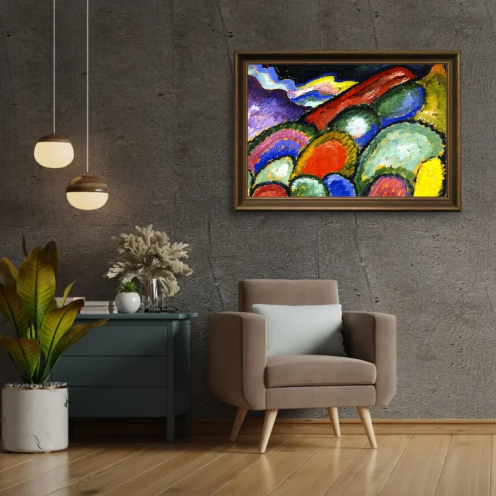 Pintar por números Montañas y árboles – foto 2
