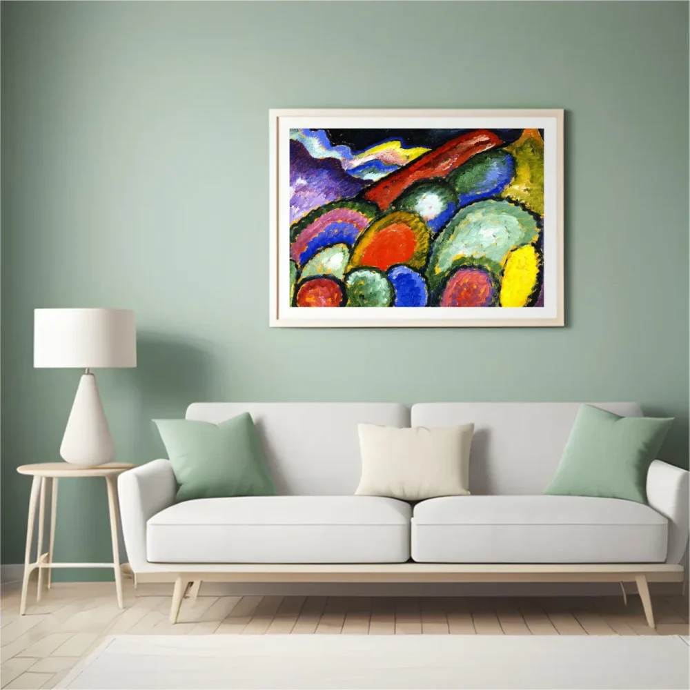 Pintar por números Montañas y árboles – foto 4