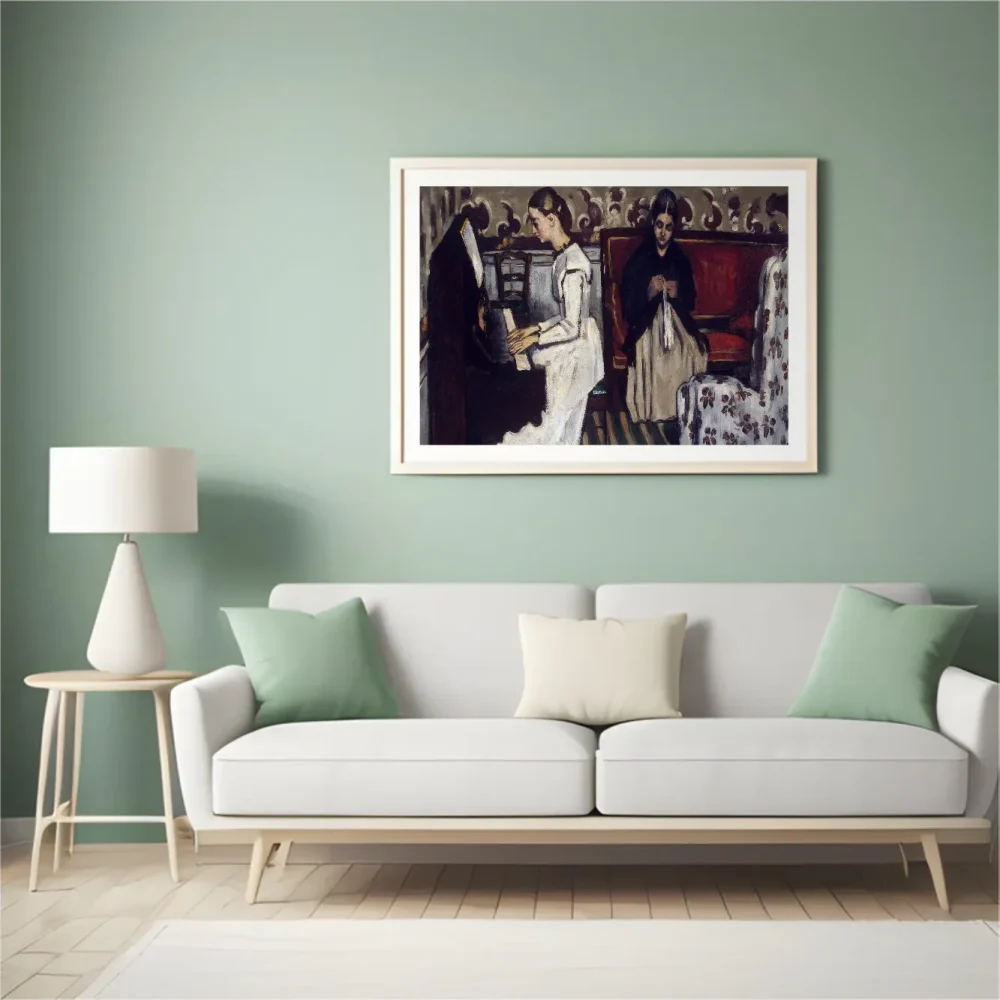 Pintar por números Muchacha al piano (Obertura de Tannhäuser) – foto 4