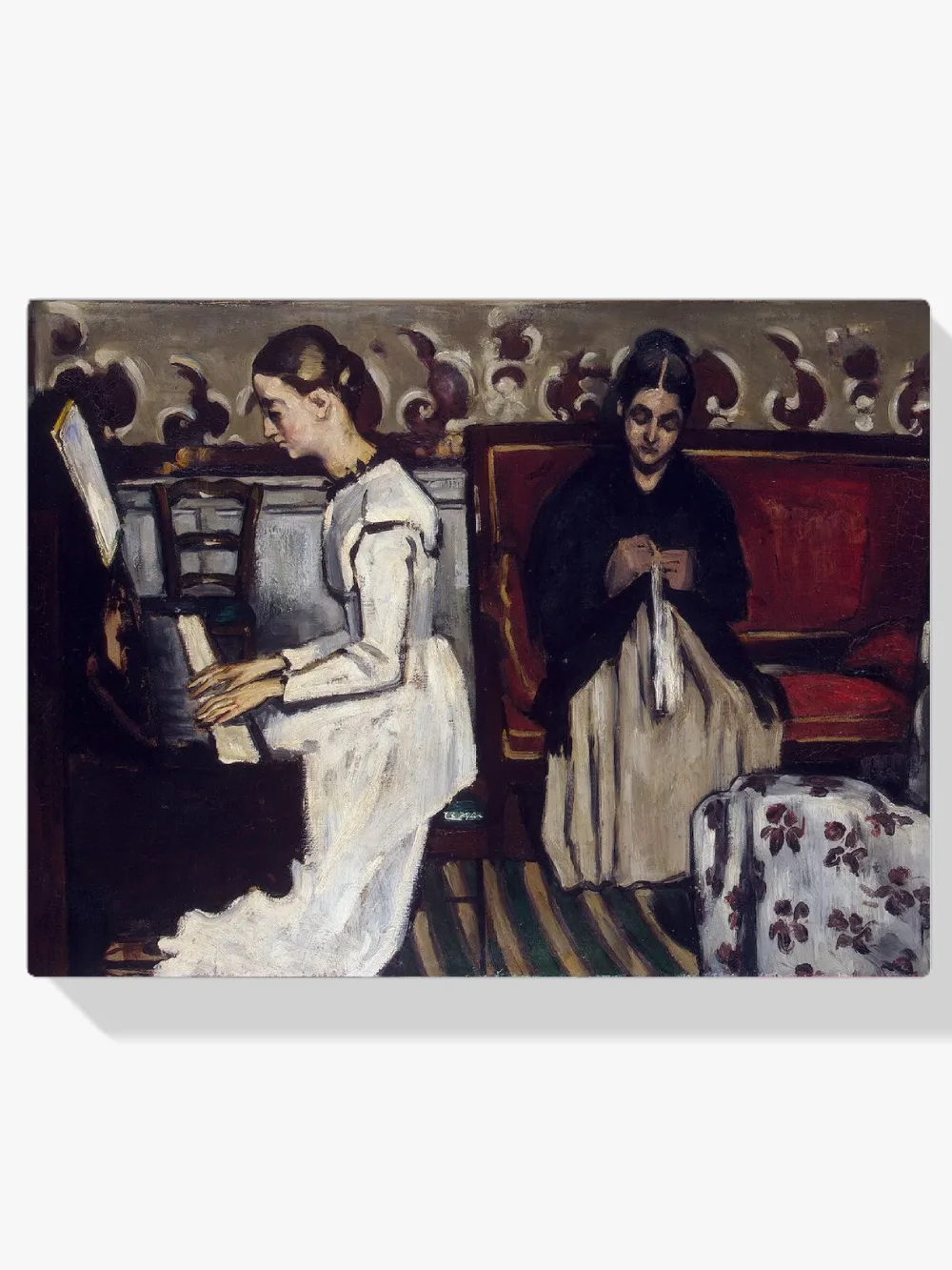 Pintar por números Muchacha al piano (Obertura de Tannhäuser)