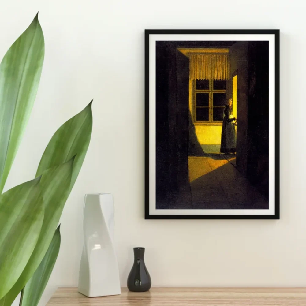 Pintar por números Muchacha con candelabro – foto 4