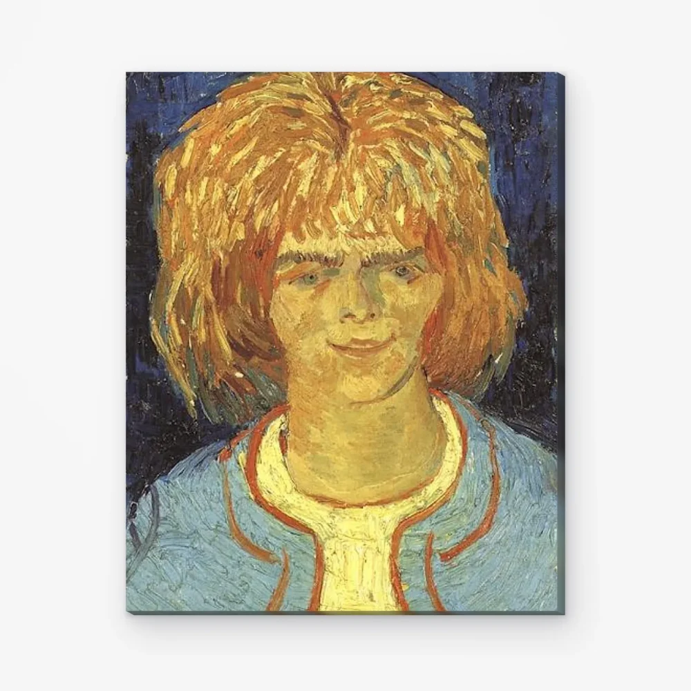 Pintar por Números - Muchacha con el pelo revuelto