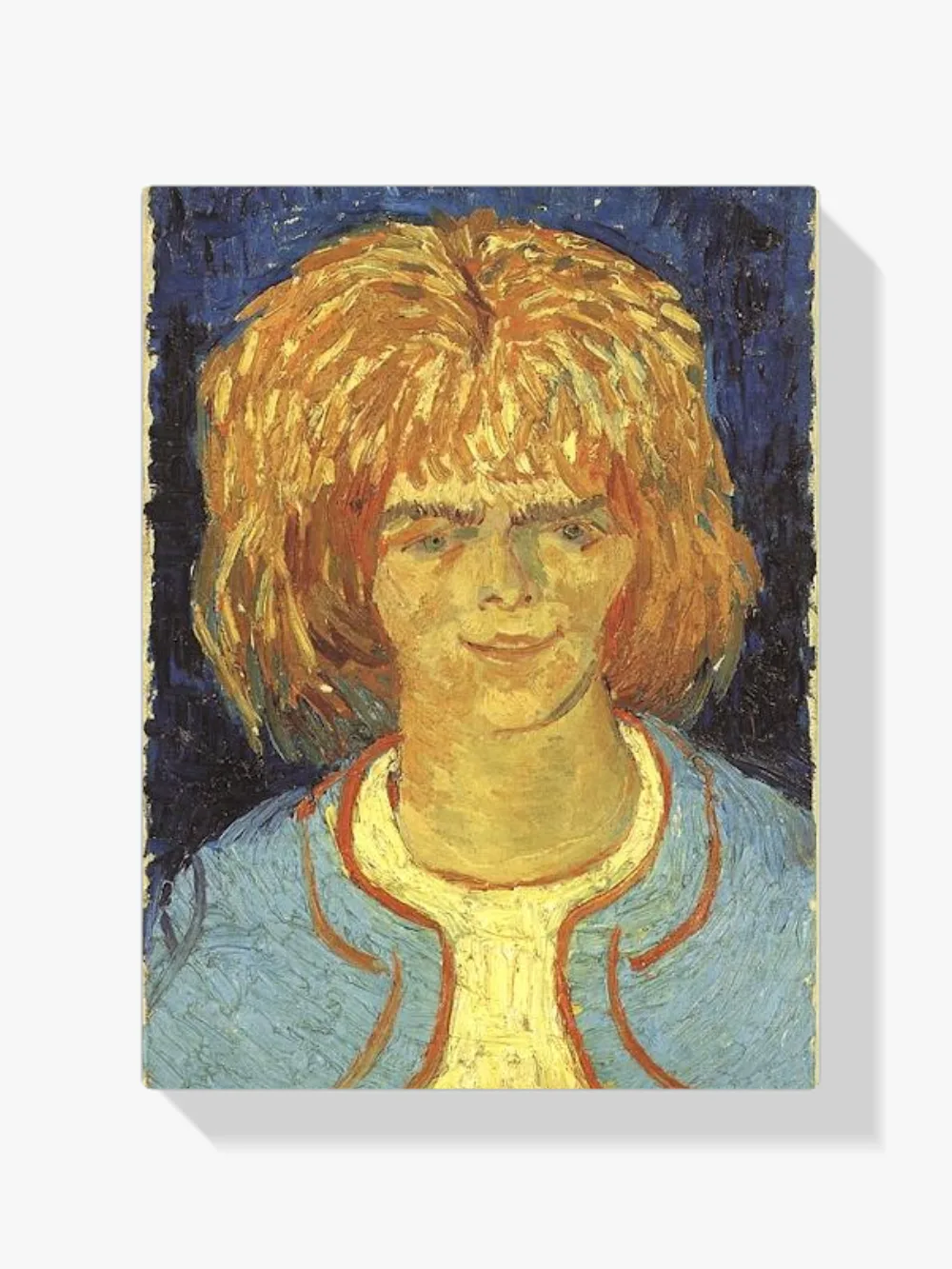 Pintar por números Muchacha con el pelo revuelto