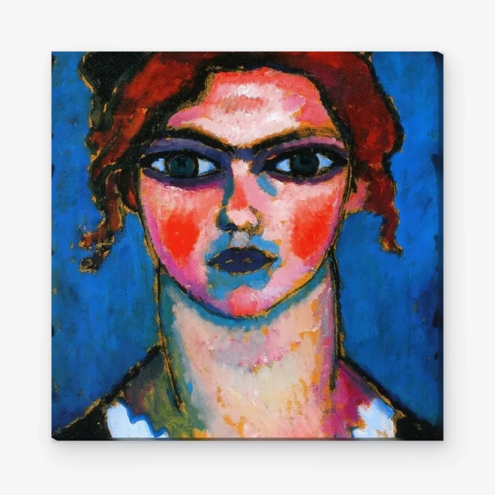 Pintar por Números - Muchacha de ojos verdes