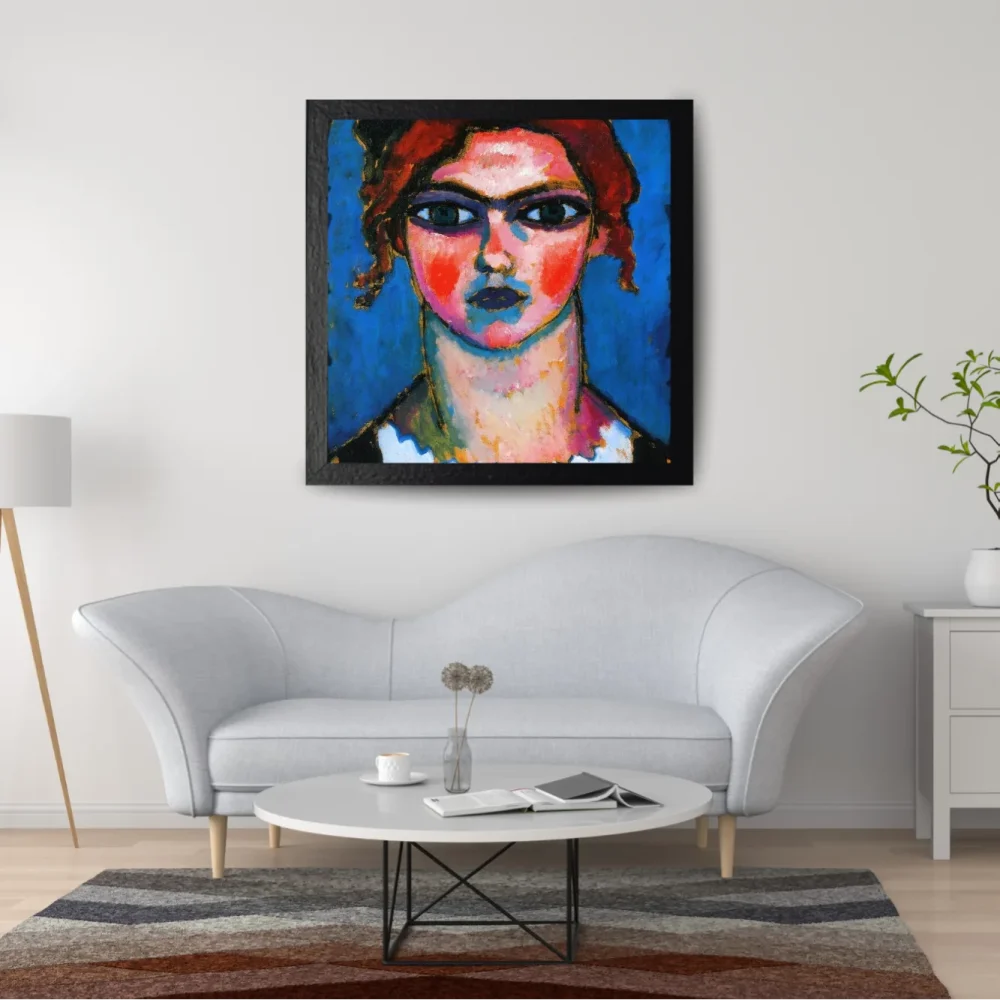 Pintar por números Muchacha de ojos verdes – foto 2