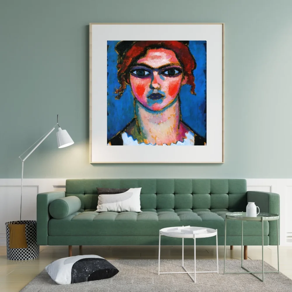Pintar por números Muchacha de ojos verdes – foto 3