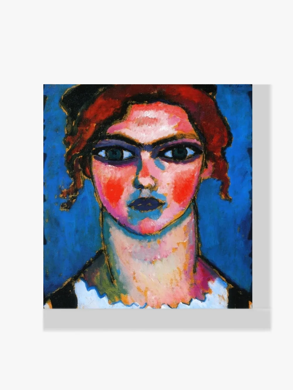 Pintar por números Muchacha de ojos verdes