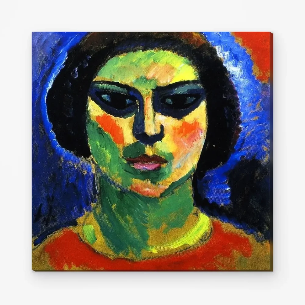 Pintar por Números - Muchacha en flor