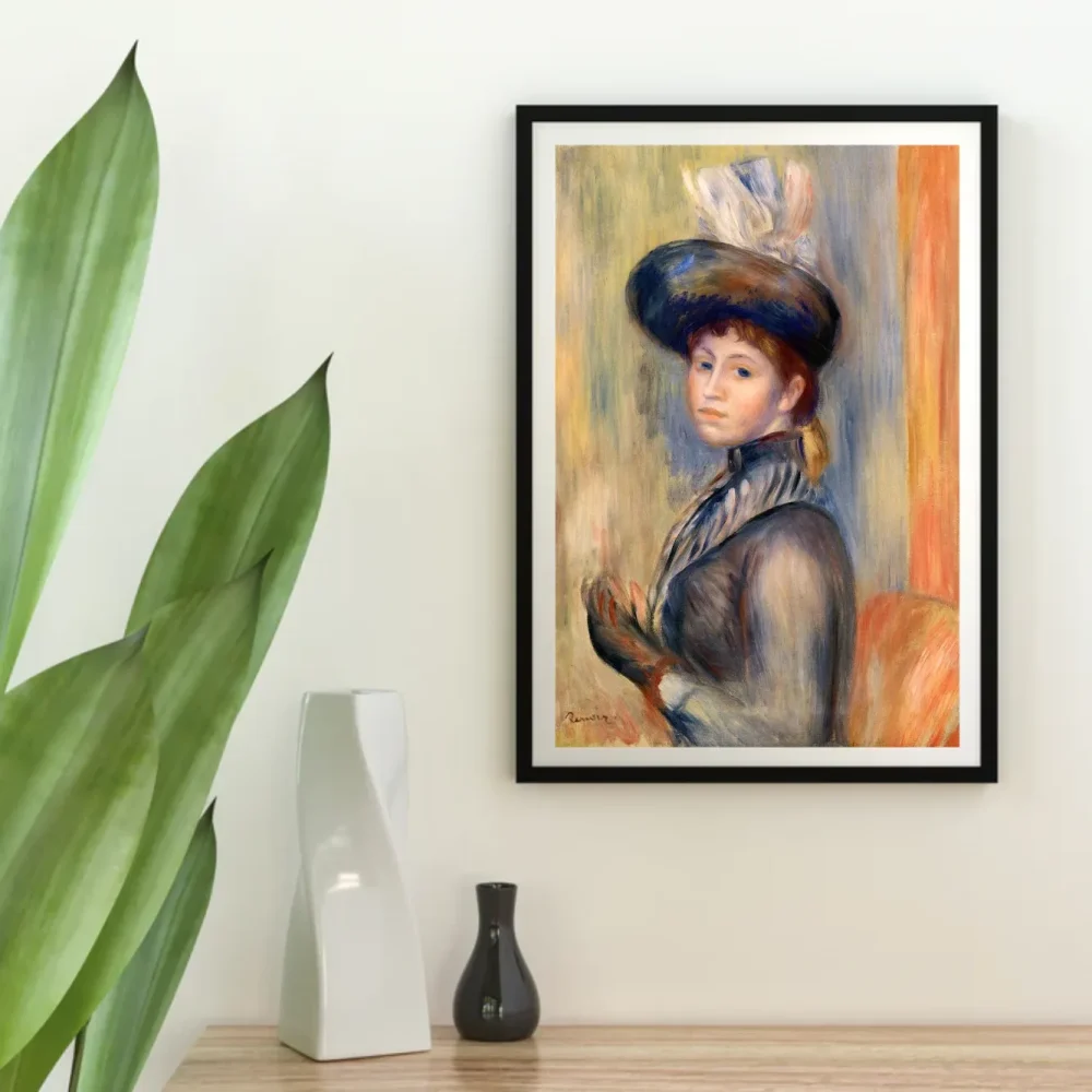 Pintar por números Muchacha en gris azulado – foto 4