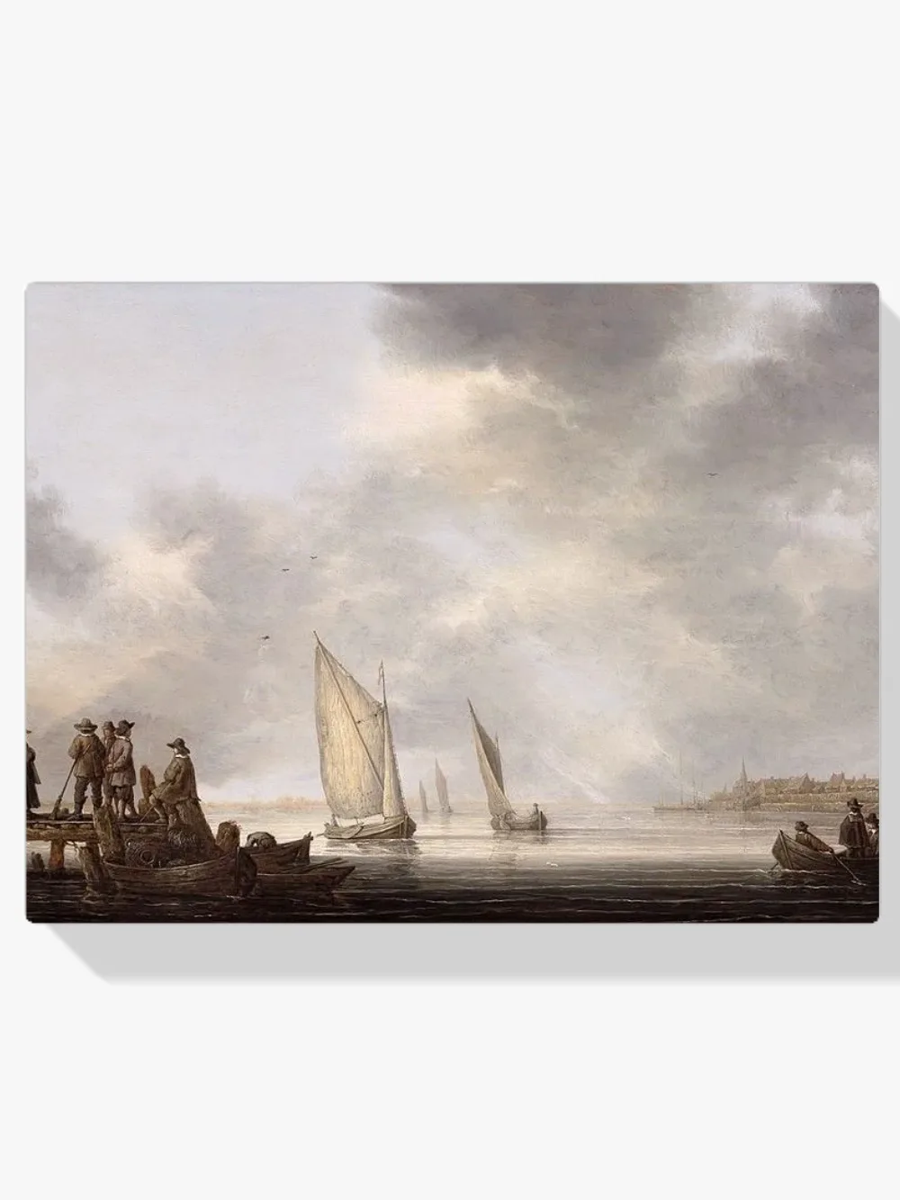 Pintar por números Muelle con vistas a Dordrecht