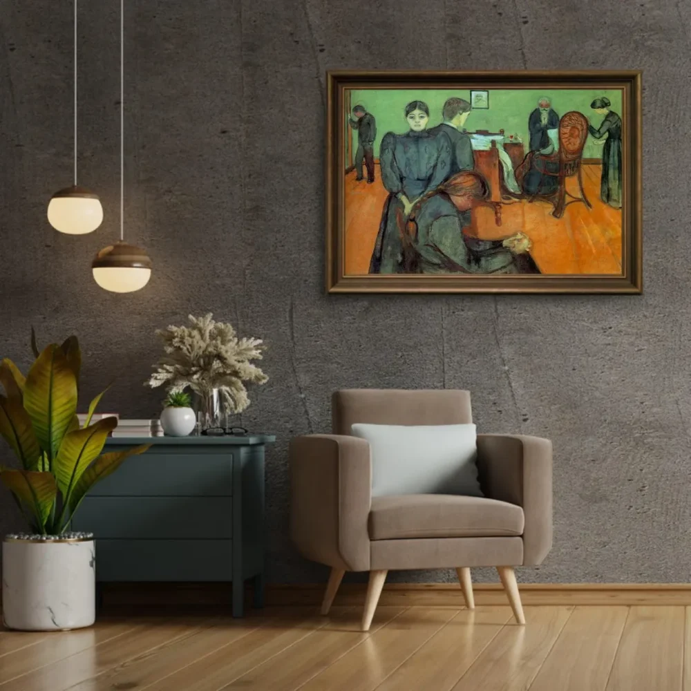 Pintar por números Muerte en la habitación del enfermo – foto 2