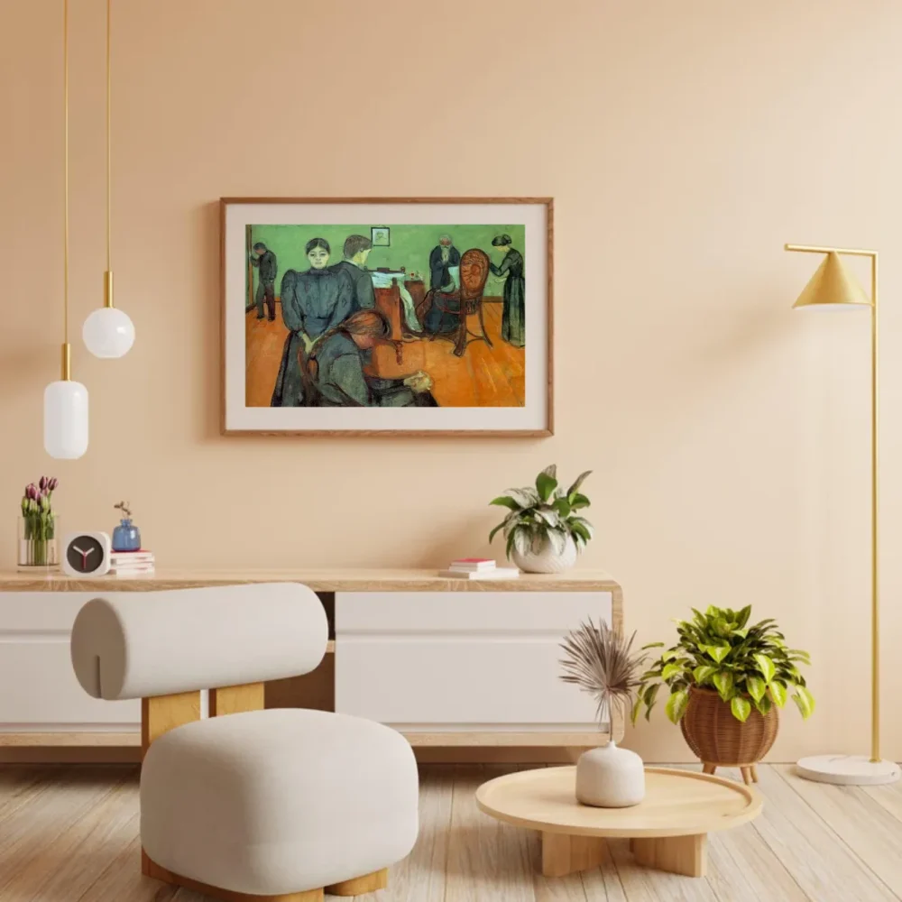 Pintar por números Muerte en la habitación del enfermo – foto 3