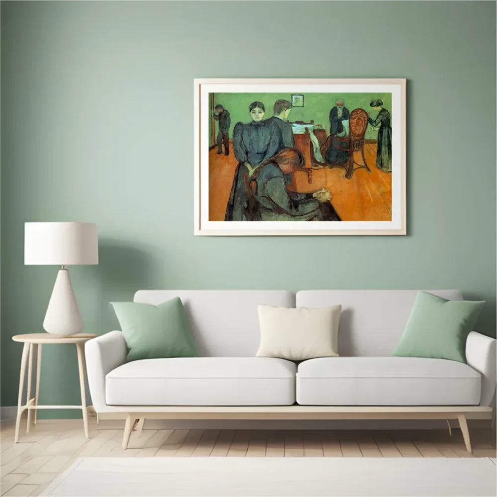 Pintar por números Muerte en la habitación del enfermo – foto 4