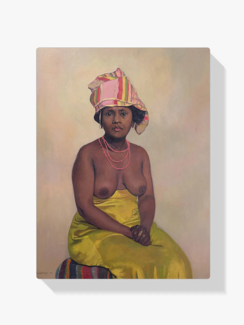 Pintar por números Mujer africana - Félix Vallotton