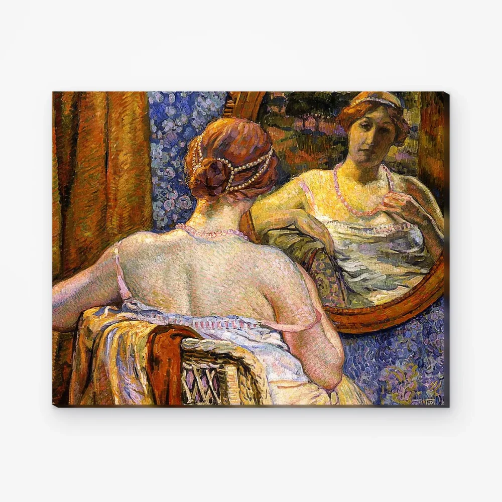 Pintar por Números - Mujer ante un espejo