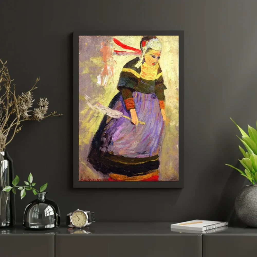 Pintar por números Mujer bretona – foto 3
