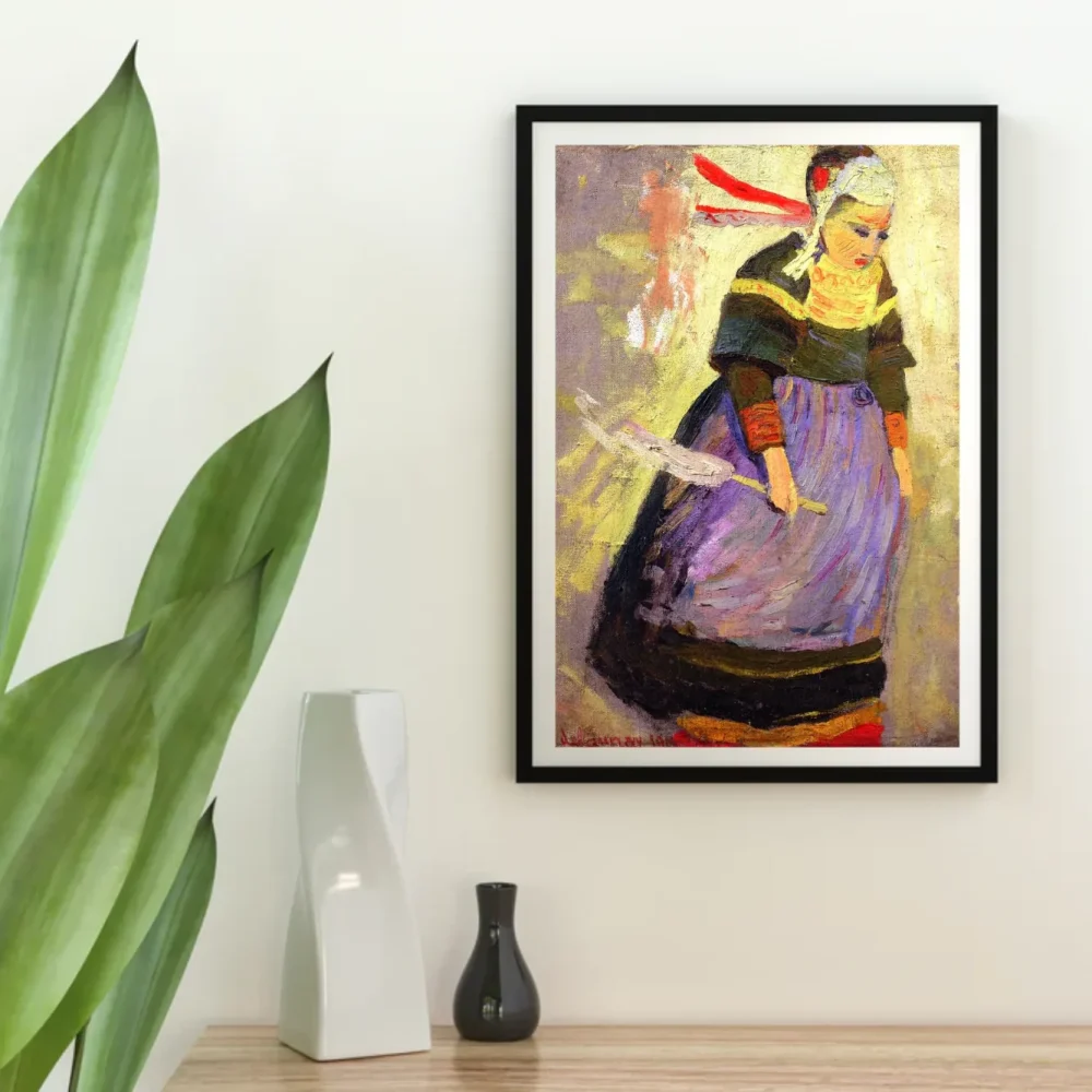Pintar por números Mujer bretona – foto 4