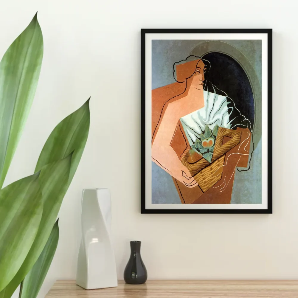 Pintar por números Mujer con cesta – foto 4