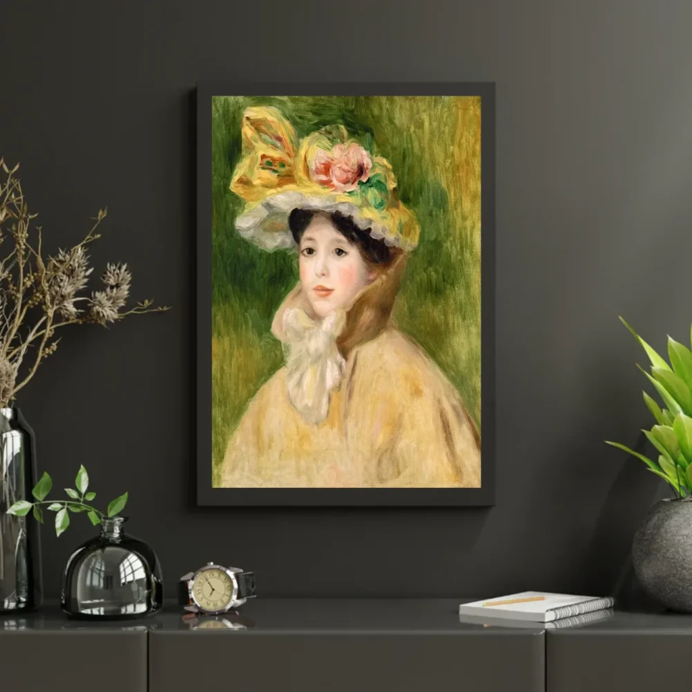 Pintar por números Mujer con pamela – foto 3