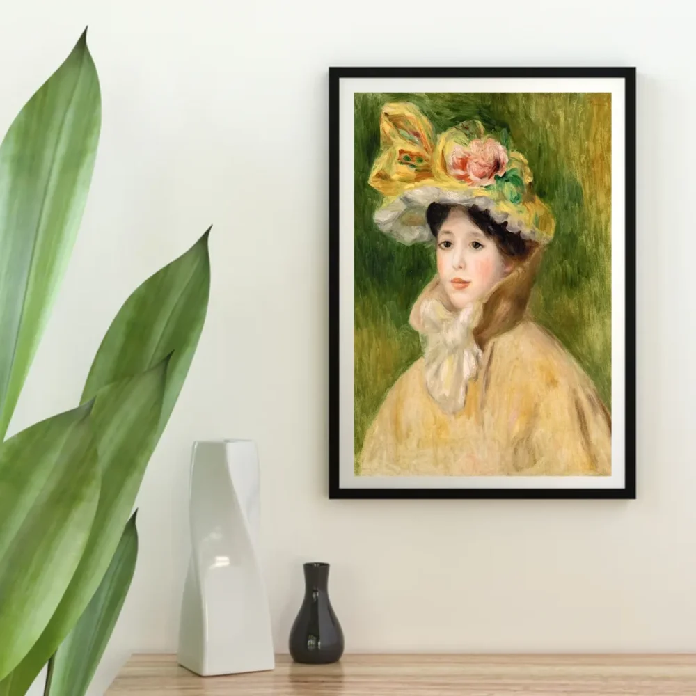 Pintar por números Mujer con pamela – foto 4