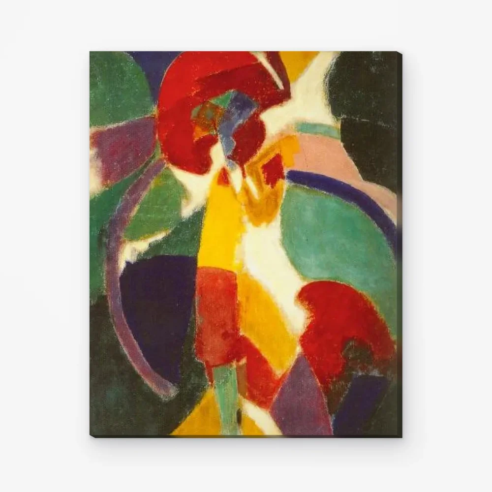 Pintar por Números - Mujer con sombrilla (La parisina)