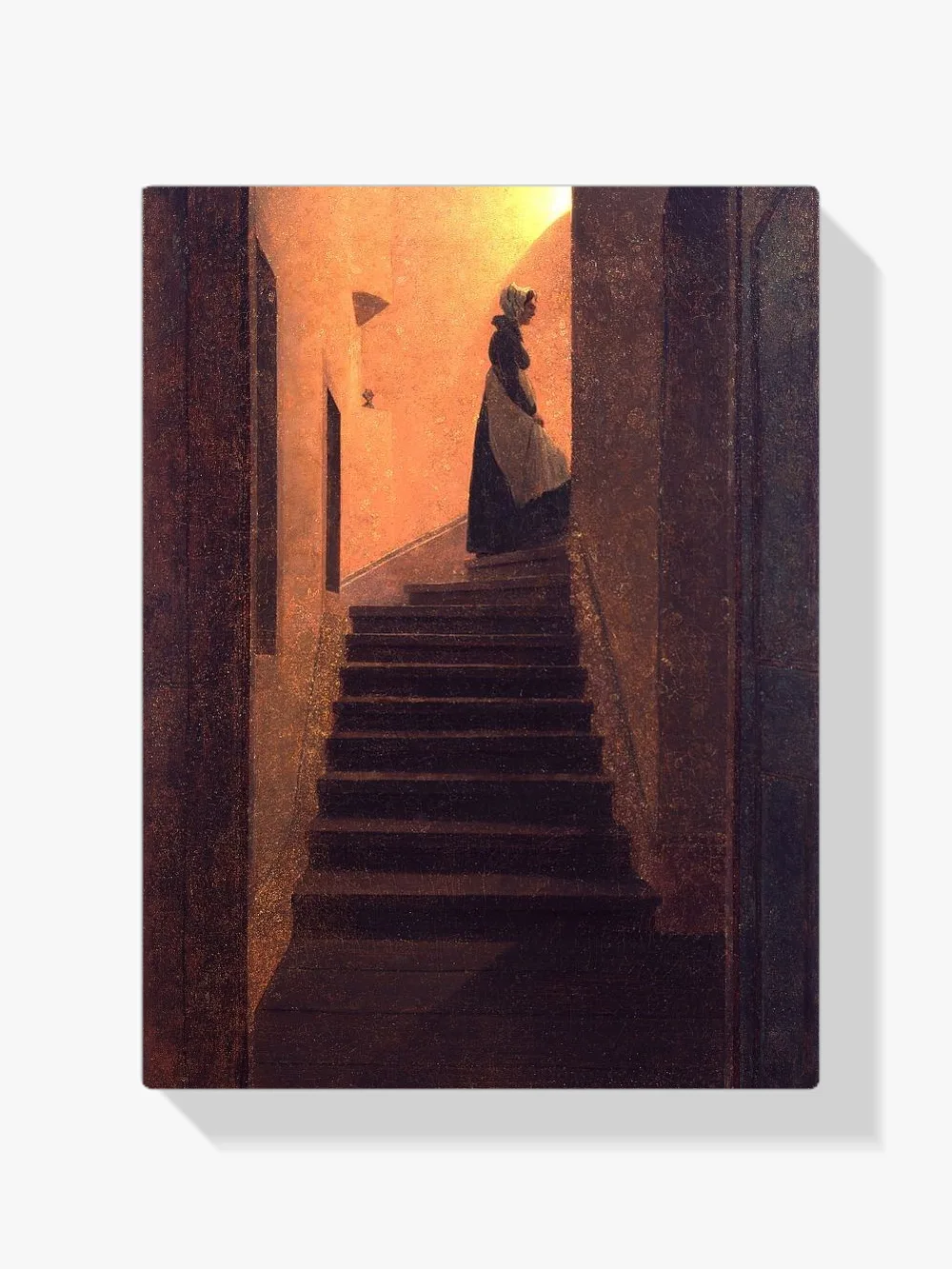 Pintar por números Mujer en la escalera