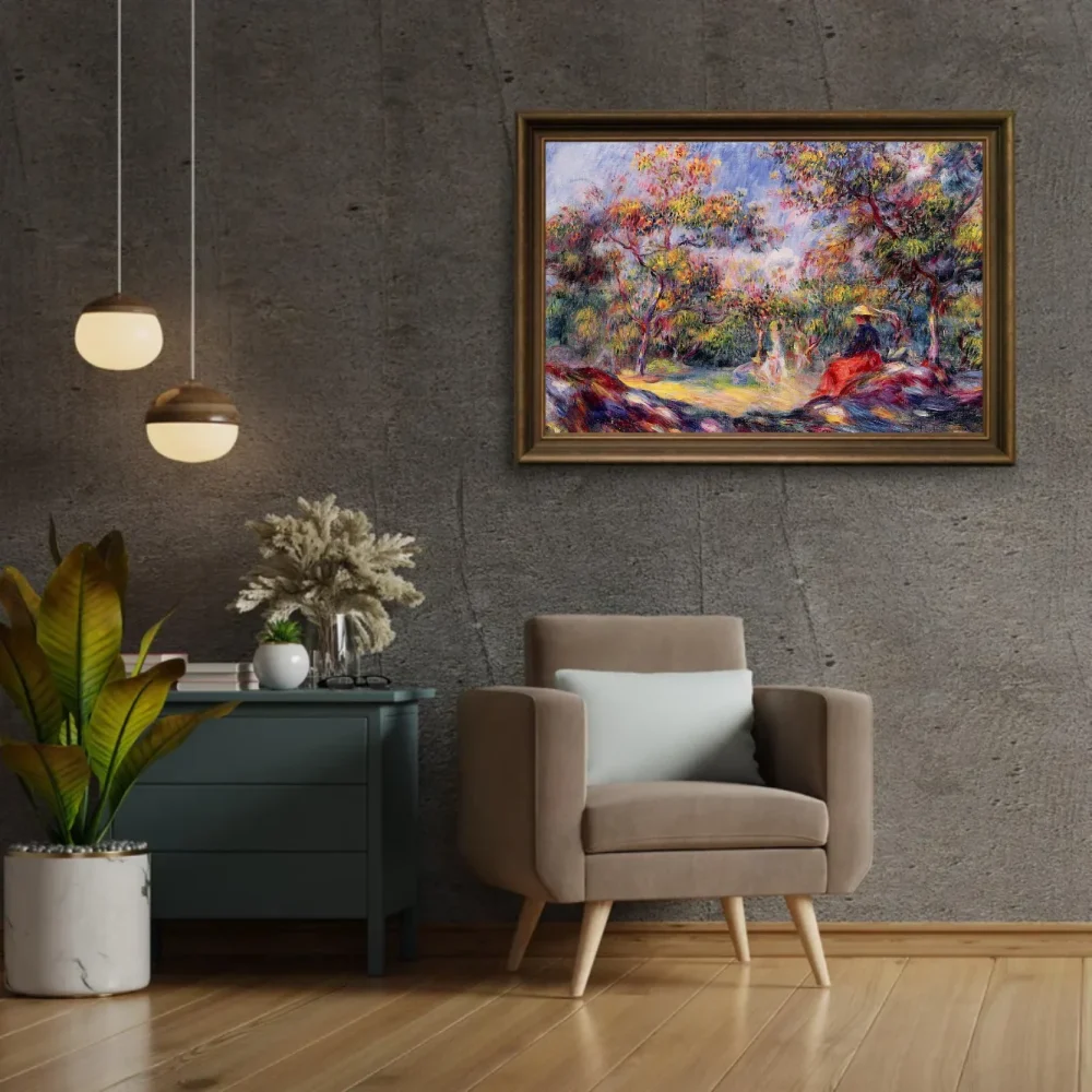Pintar por números Mujer en un paisaje 2 – foto 2