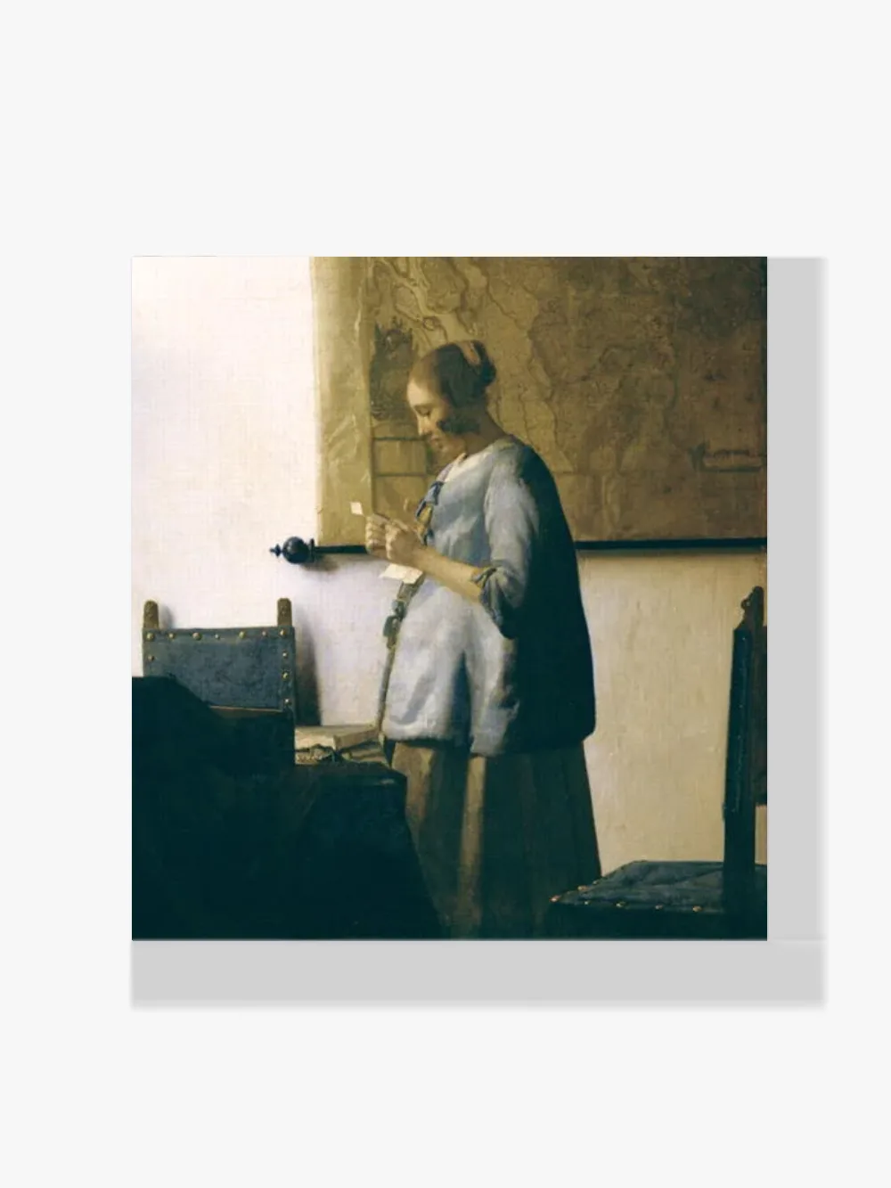 Pintar por números Mujer leyendo una carta