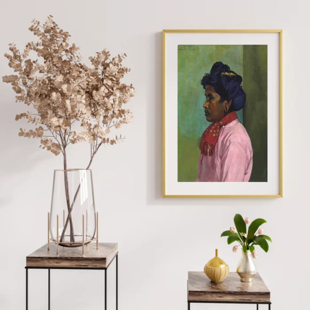 Pintar por números Mujer negra con blusa rosa – foto 2