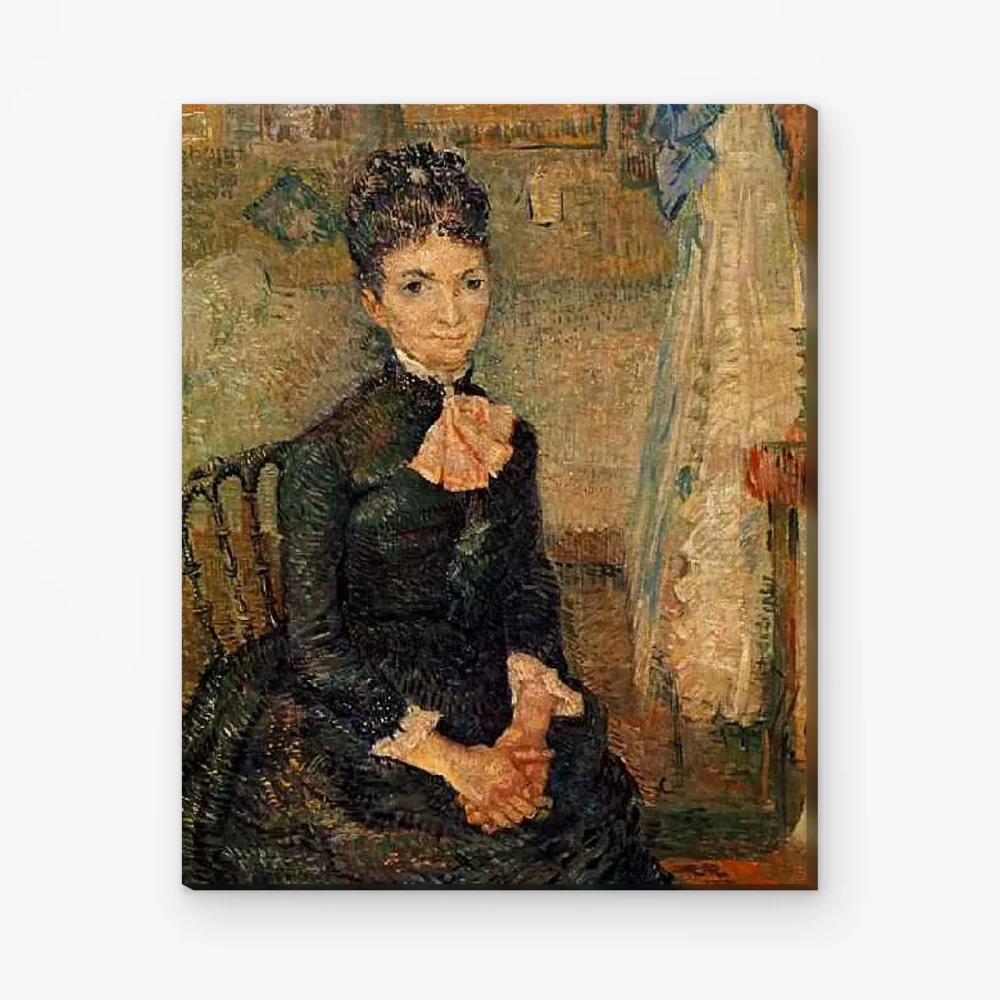 Pintar por Números - Mujer sentada junto a una cuna