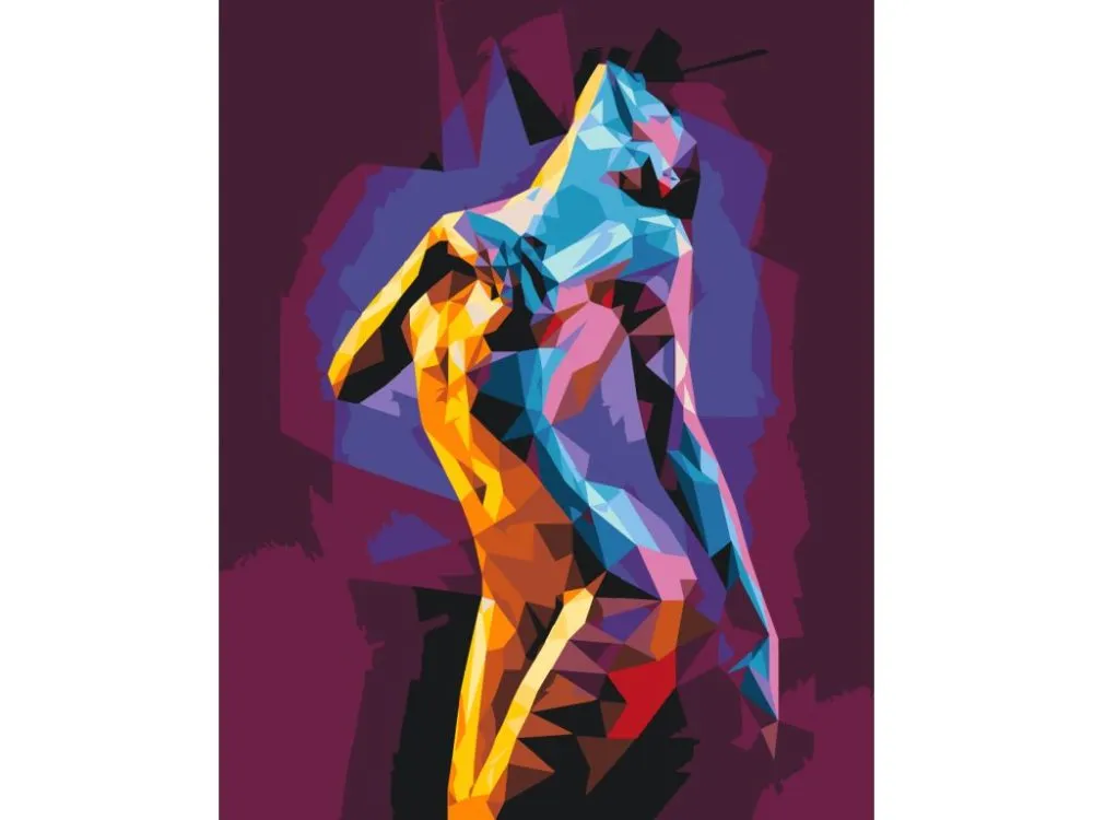 Pintar por números Mujer solitaria – foto 2