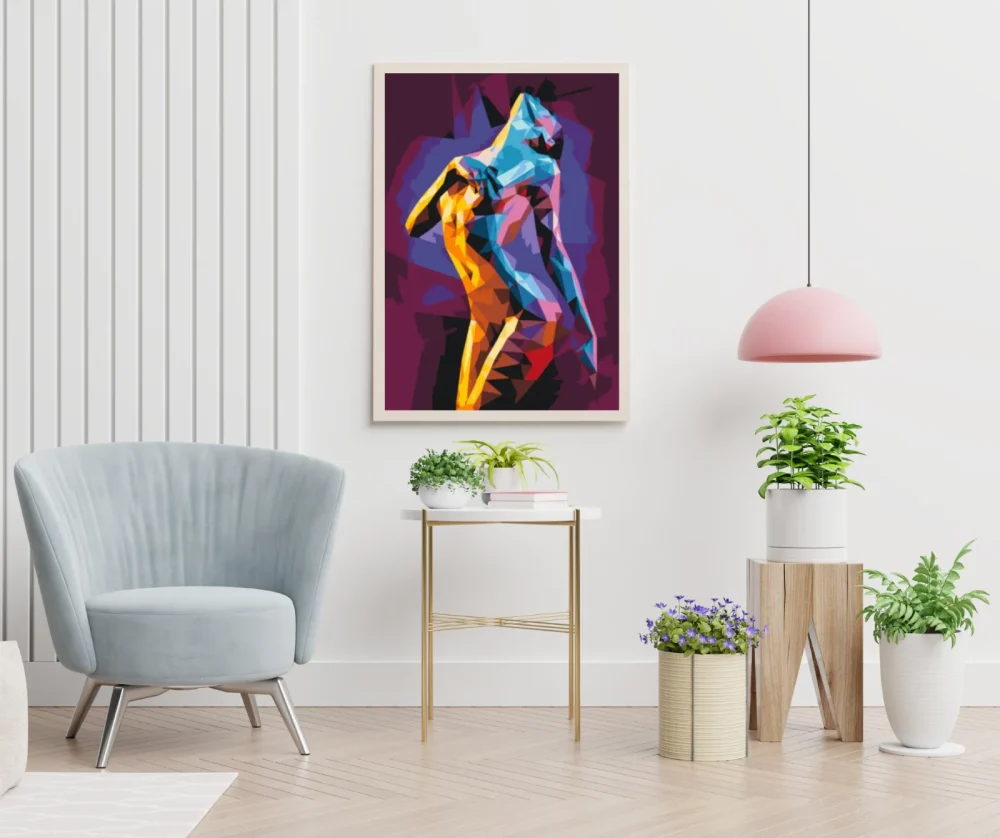 Pintar por números Mujer solitaria – foto 5