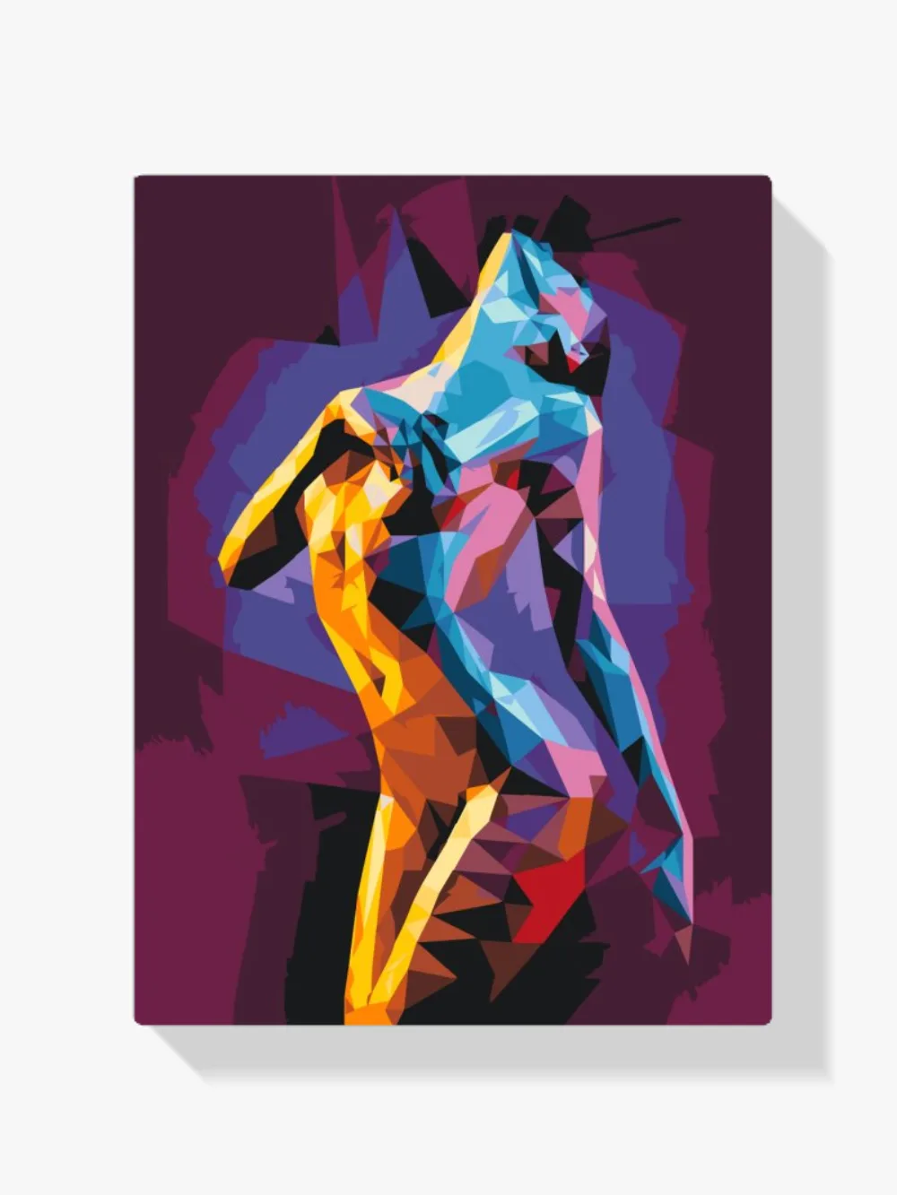 Pintar por números Mujer solitaria