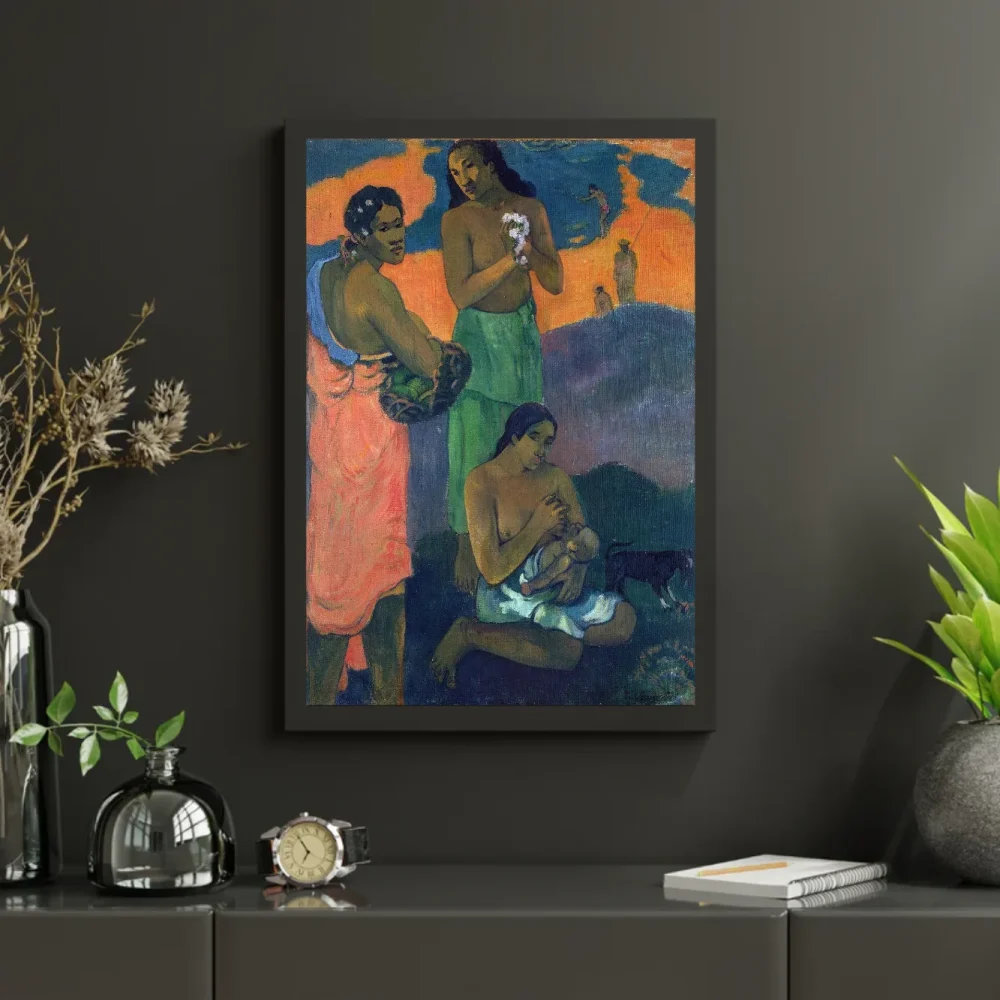 Pintar por números Mujeres en la orilla (Maternidad) – foto 3