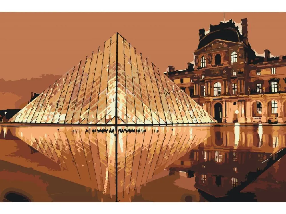Pintar por números Museo del Louvre – foto 2