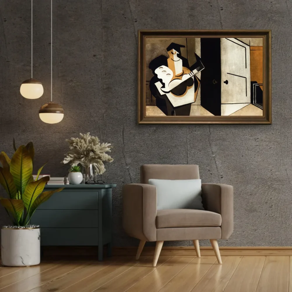 Pintar por números Músico en un interior – foto 2