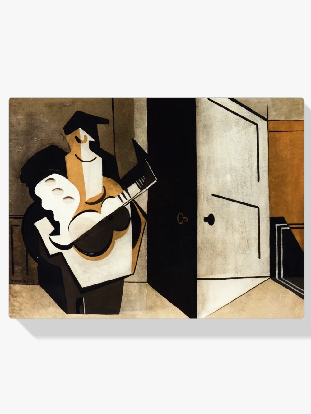 Pintar por números Músico en un interior