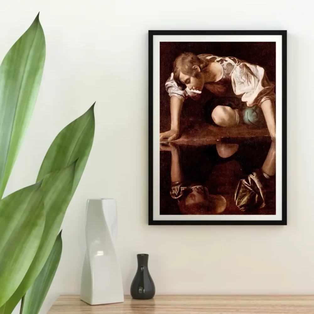 Pintar por números Narciso - Caravaggio – foto 4