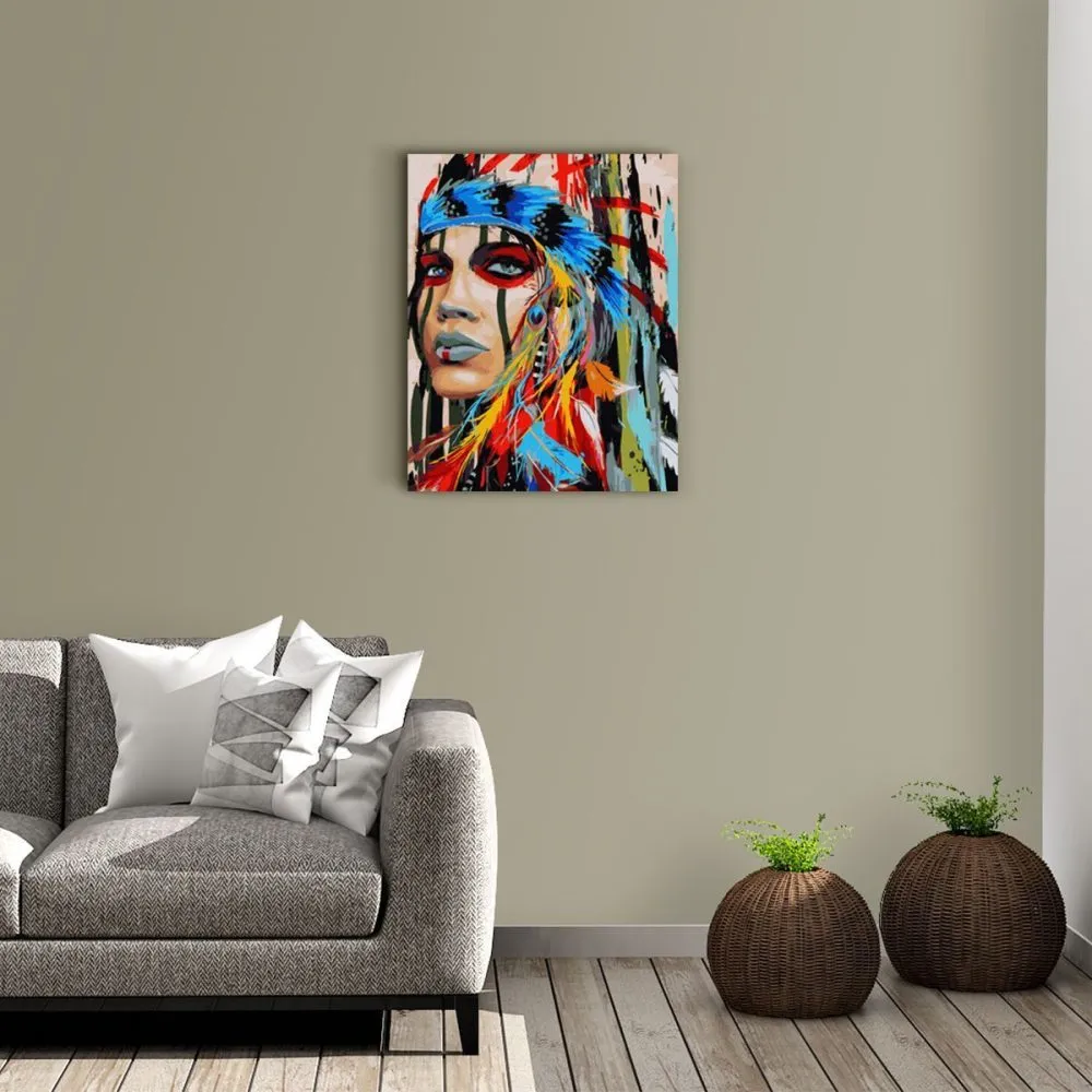 Pintar por números Nativo americano – foto 3