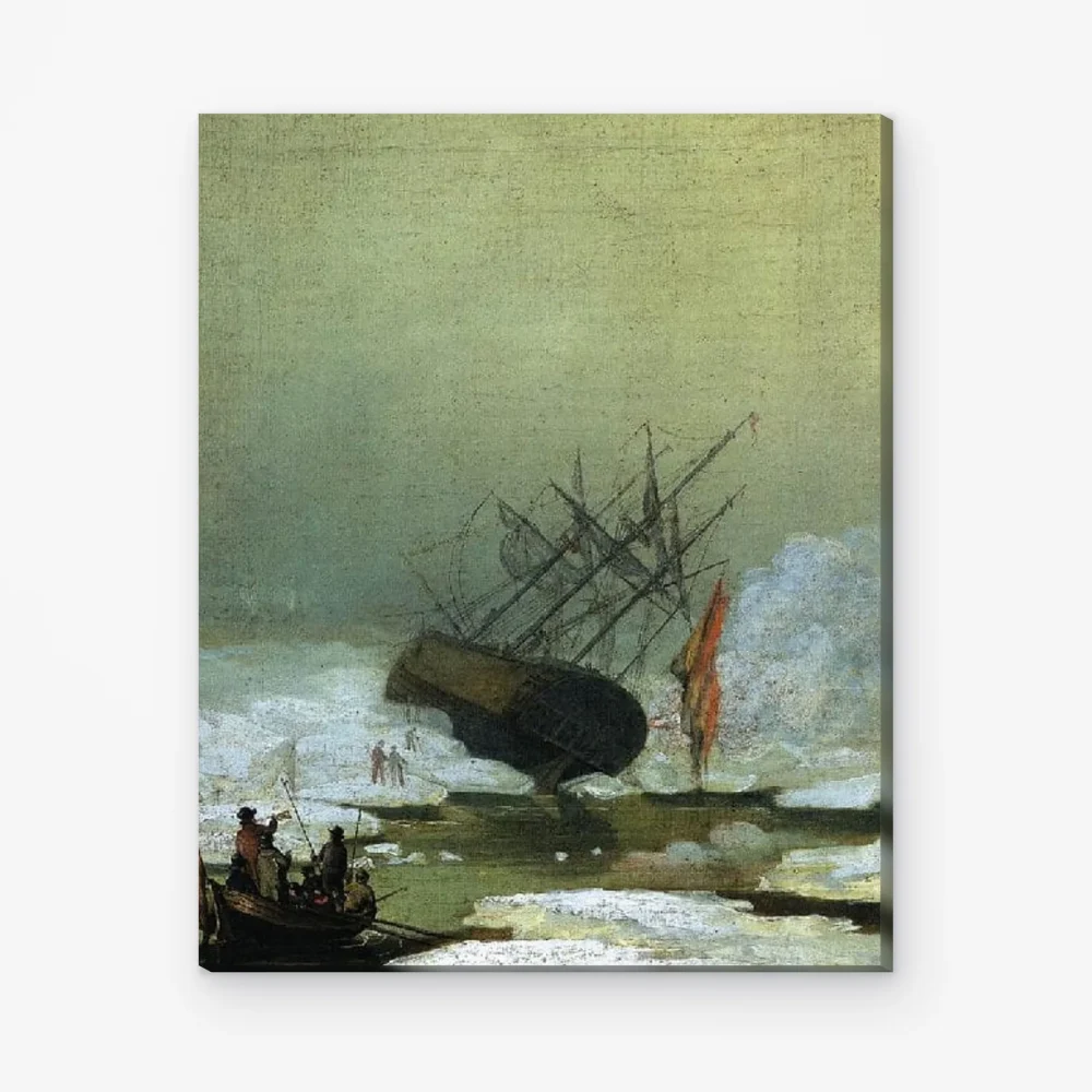 Pintar por Números - Naufragio en el mar de hielo