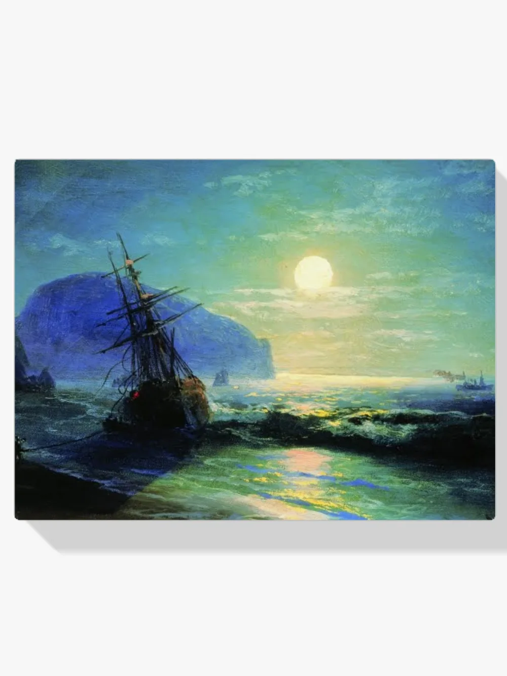 Pintar por números Naufragio frente a la costa de Gurzuf