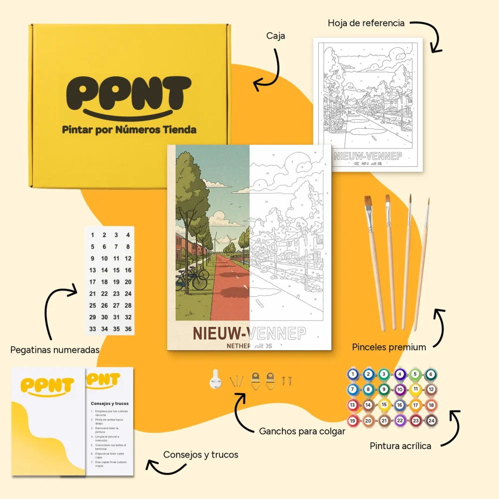 Pintar por Números - Nieuw-Vennep