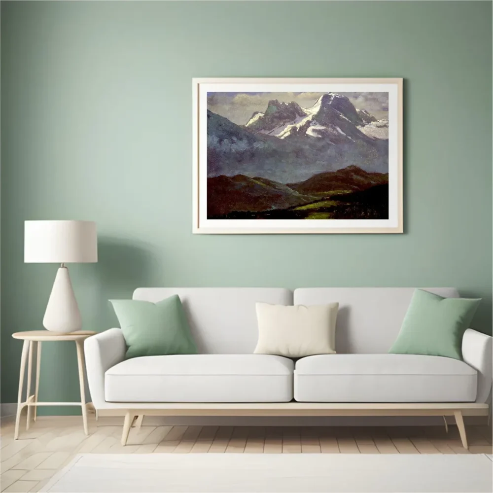 Pintar por números Nieve de verano en las cumbres – foto 4