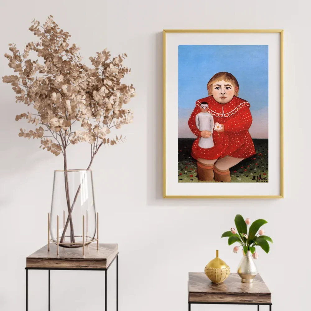 Pintar por números Niña con muñeca, versión 2 – foto 2